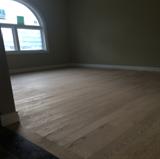 Installed hardwood floors